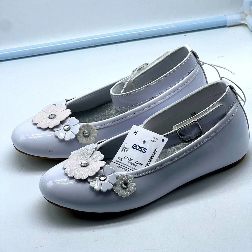 NEW Rachel Shoes White size 2 dress shoes for girls